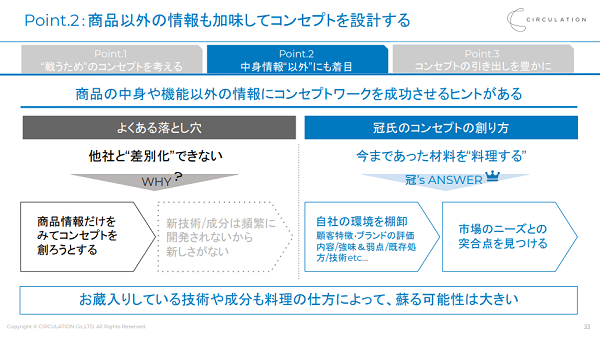 中身情報 “以外” の要素にも着目する