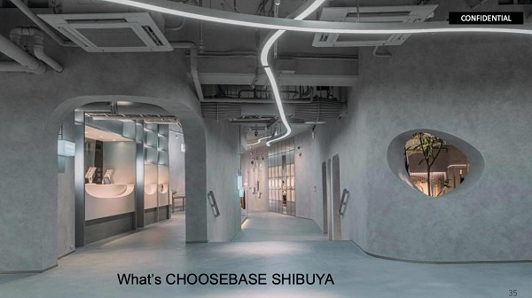 メディア型OMOストア CHOOSEBASE SHIBUYA2