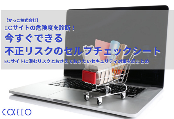 ECサイトの危険度を診断!今すぐできる不正リスクのセルフチェックシート