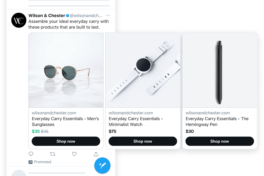 Twitterの「プロダクトエクスプローラー広告」