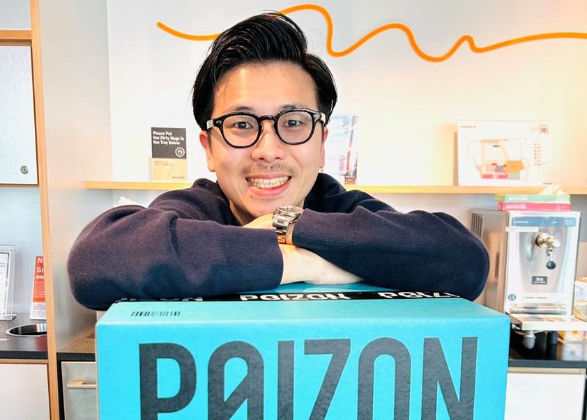 POIZONで働く田 真嘉(デン マサヨシ)さん