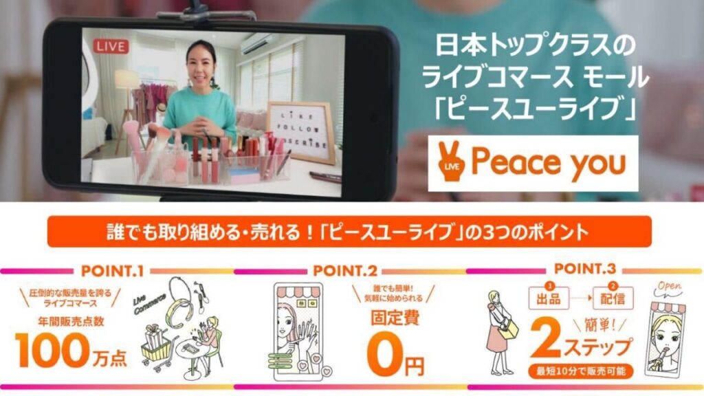Peace You Live（ピースユーライブ）【資料ダウンロード】