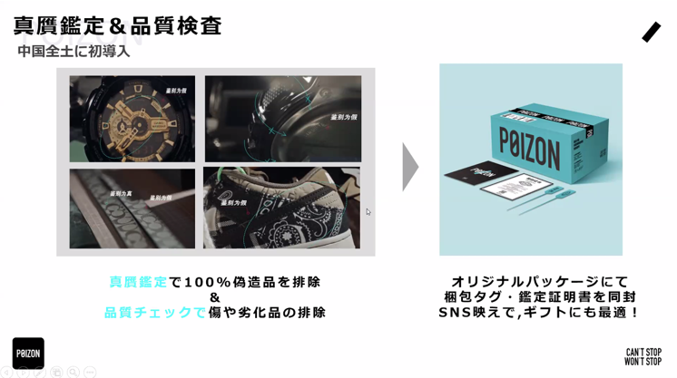 POIZONの真贋鑑定&品質検査