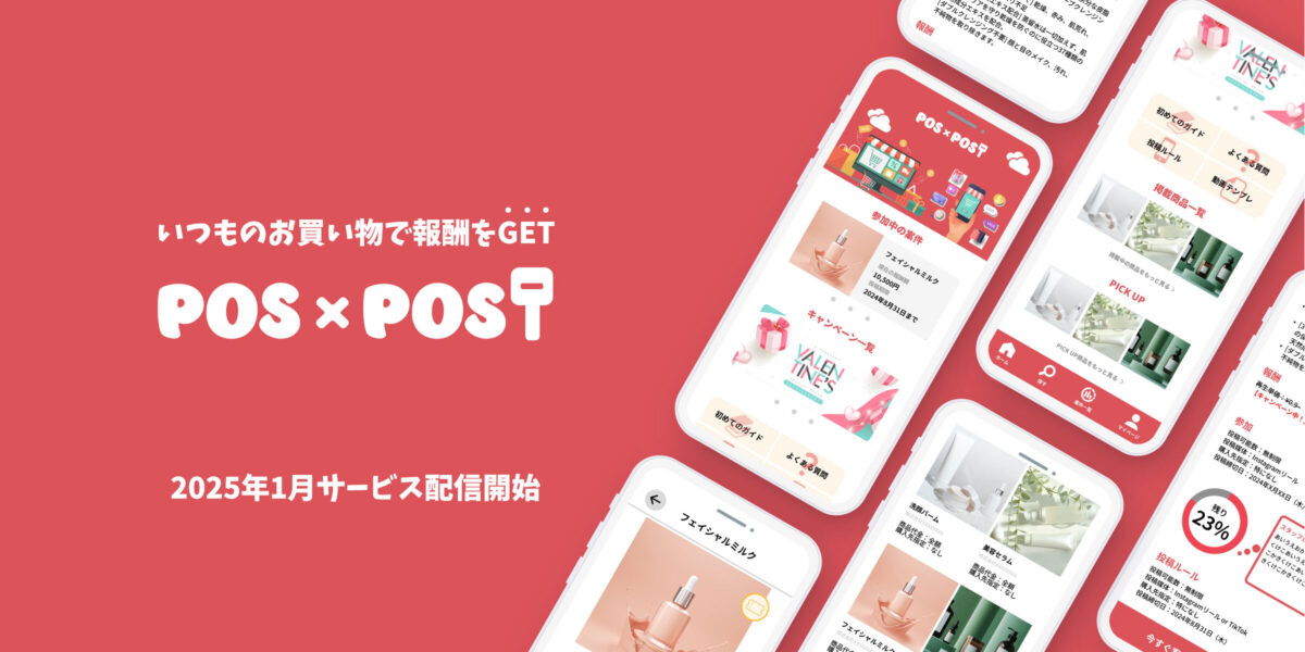 株式会社Anygloが新サービス「POS×POST」を発表 SNSを活用した販売促進を同時に実現