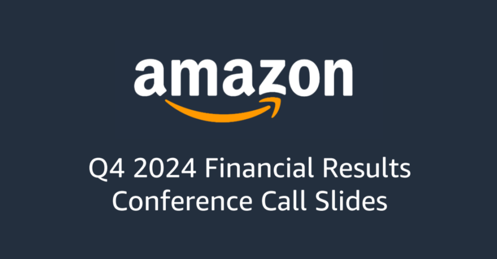 Amazon、2024年第4四半期決算発表:国際事業が赤字から黒字に復活、AWSの成長が業績を後押し