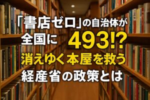 「書店ゼロ」の自治体が全国に493!? 消えゆく本屋を救う経産省の政策とは