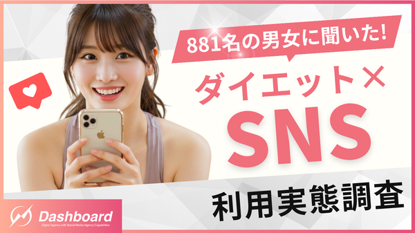 【調査】SNSダイエット情報を見ても行動に移せない人が6割!効果的な情報発信のカギは「パーソナライズ」と「信頼性」