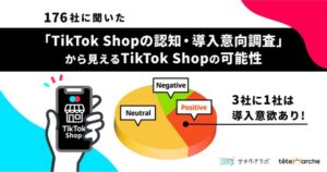 テテマーチの調査で明らかに：約3社に1社が「TikTok Shop」導入に前向き、成功のカギは運用体制と費用感