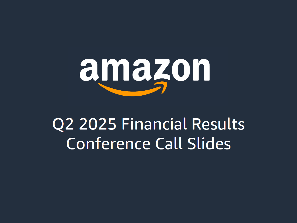 Amazon、2025年第2四半期決算発表:Prime Day・配送網・AI投資で成長を加速