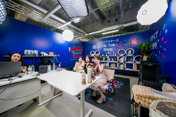 国内初・最大規模!TikTok Shop特化のライブコマース専用拠点「CREOK LAB」がオープン、市場は年内1,100億円規模へ
