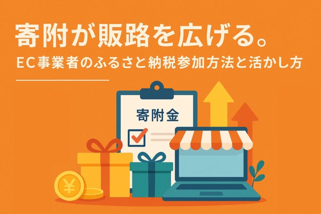 寄附が販路を広げる。EC事業者のふるさと納税参加方法と活かし方