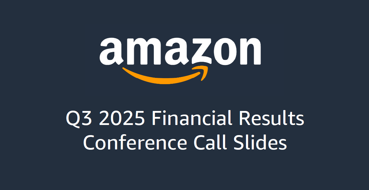 Amazon、2025年第３四半期決算：生鮮EC拡大と広告収益の好調で成長加速、AWSはAI基盤を強化