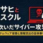 アサヒとアスクルで相次いだサイバー攻撃！ランサムウェア被害と情報流出の全体像を整理