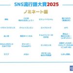イー・ガーディアンが「SNS流行語大賞 2025」ノミネートワード発表、楽曲フレーズやぬいぐるみ関連が多数