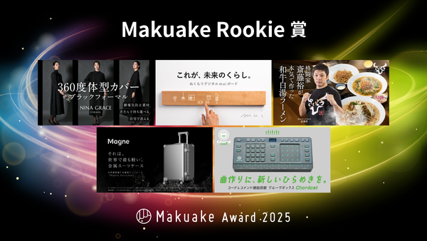 Makuake Rookie賞