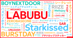 メルカリが「メルカリトレンドワード2025」を発表、検索1位は「ラブブ」に、韓国アイドル関連も上位