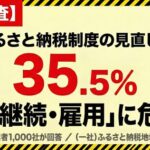 ふるさと納税制度見直しで3社に1社が「事業縮小・廃業」を懸念 - 地域商社会が緊急アンケート調査を実施