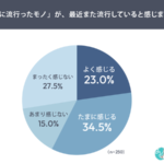 平成レトロブームは本物か?15歳～35歳女性200名への意識調査で明らかになった実態