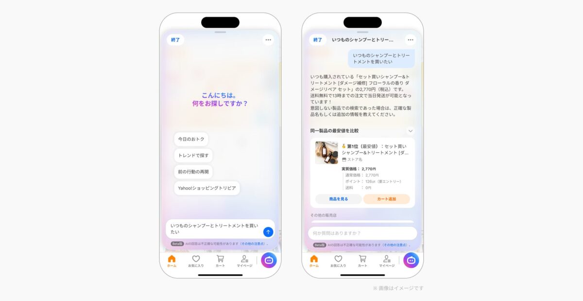 購入後フォロー機能イメージ