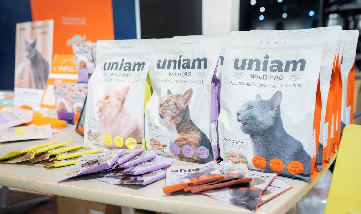 商品展示の様子