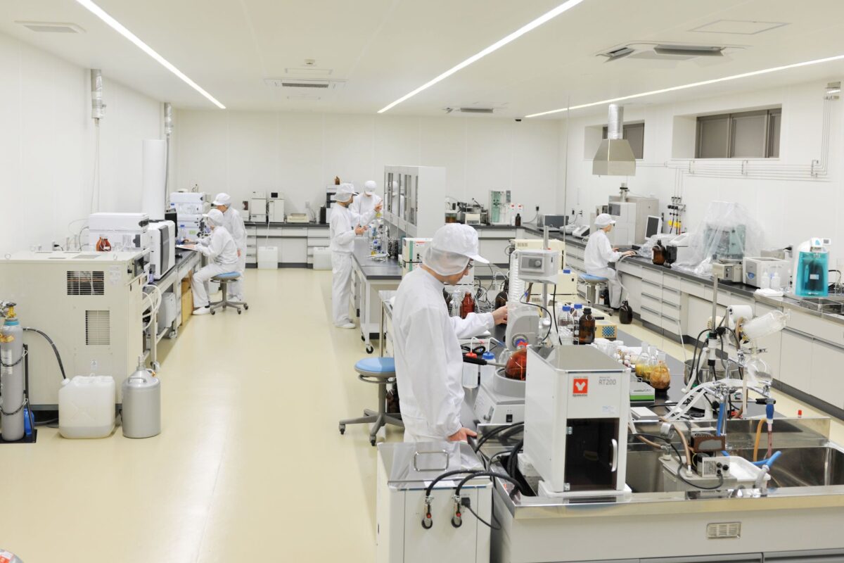 研究所内の様子