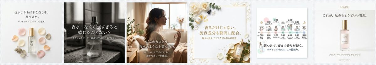 化粧品での生成イメージ