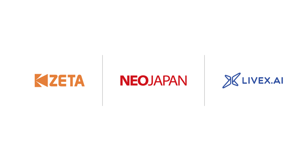 ZETA、ネオジャパン、LIVEX AIが業務提携、実店舗型リテールメディア事業を国内展開へ