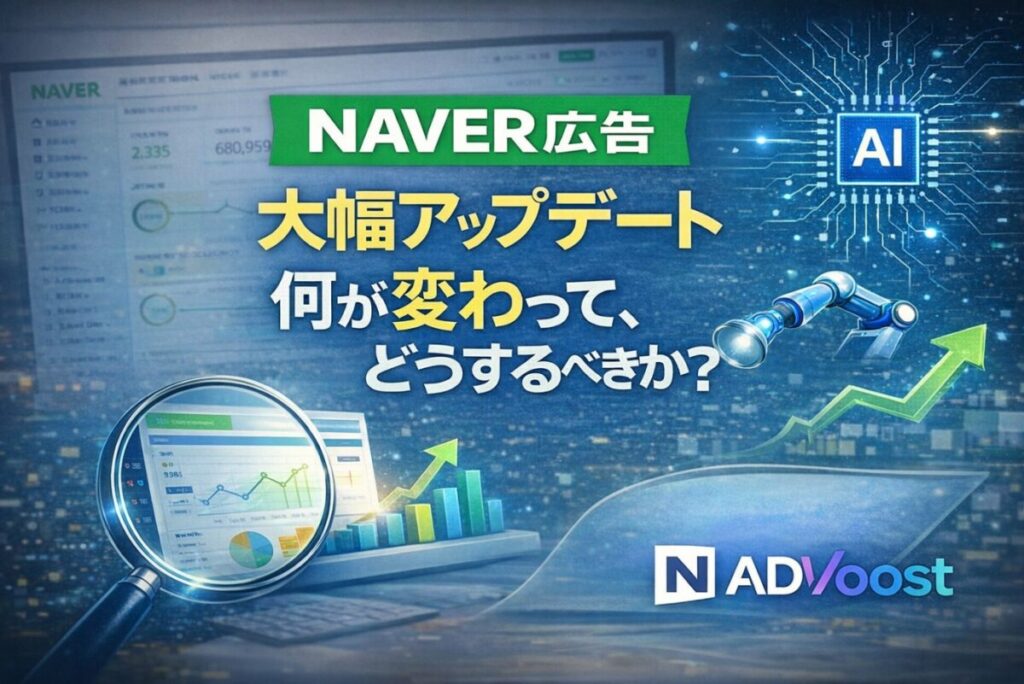 【NAVER広告大幅アプデ】何が変わって、どうするべきか。
