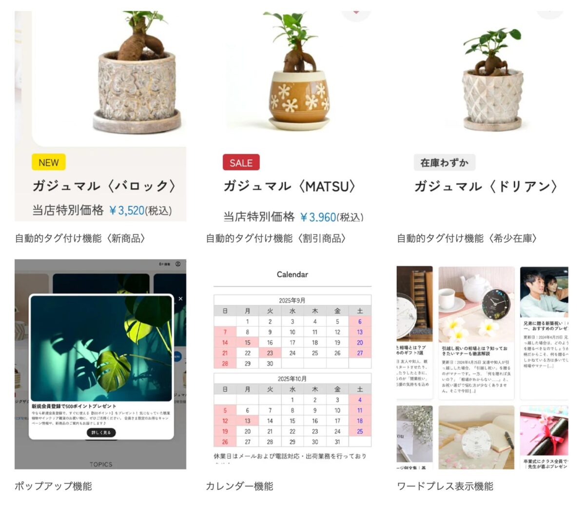 EC兄弟機能詳細