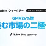 TikTok Shop日本市場、GMVが11.81億円に回復・新商品数が3.5倍増で二極化が進行【Kalodata調査】