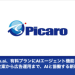 Picaro.aiがAIエージェント機能とMCPを公開、Amazon広告運用の自動化・高度化を実現