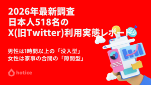 X(旧Twitter)利用実態調査2026、約6割が毎日アクセス・男女で異なる