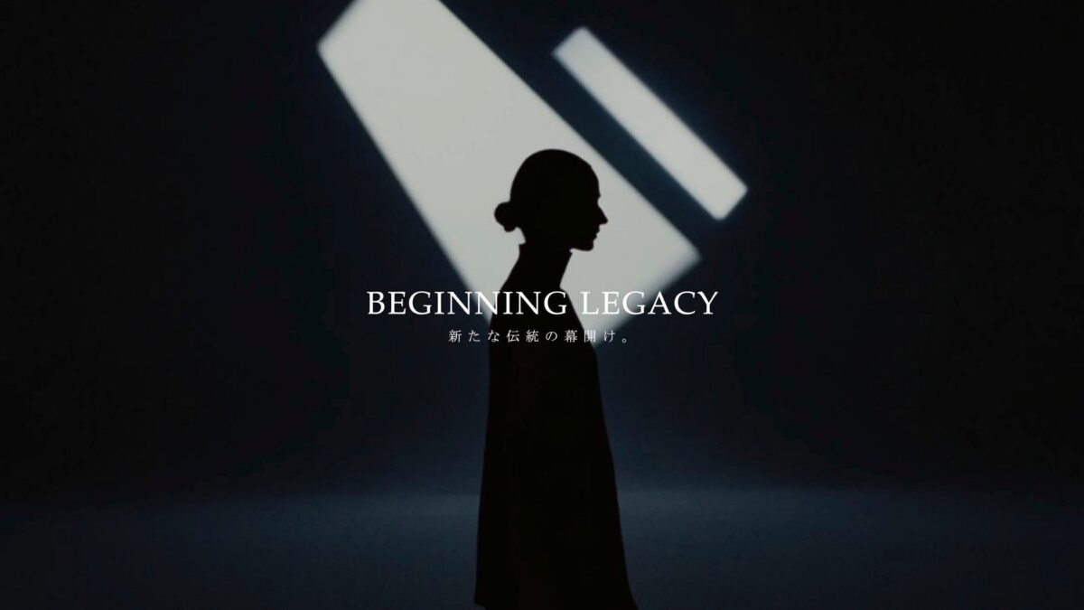 BEGINNING LEGACYのブランドビジュアル