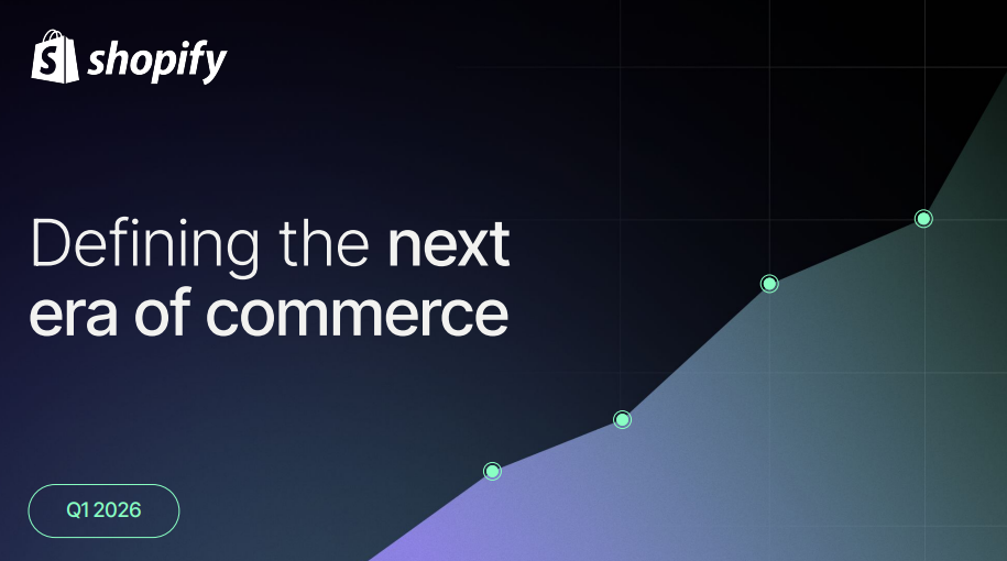 Shopify、2026年第１四半期決算：AI時代のコマース基盤へ、GMVは初の1,000億ドル超え