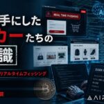 AIを手にしたハッカーたちの新常識 – ECサイトを襲うリアルタイムフィッシング、偽サイト量産、ダークウェブ売買