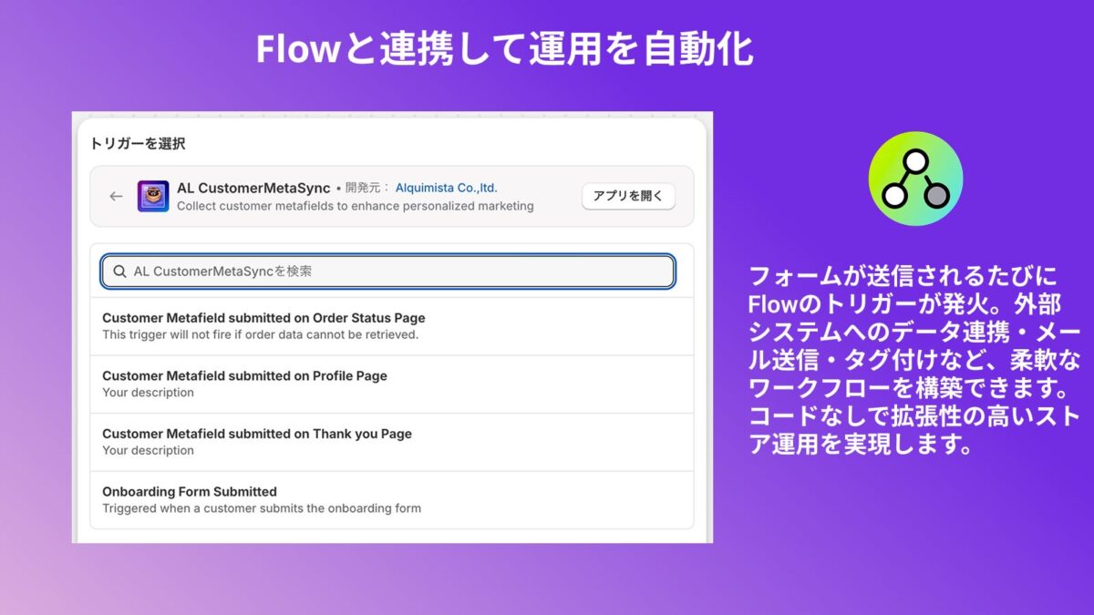 Shopify Flowとの連携
