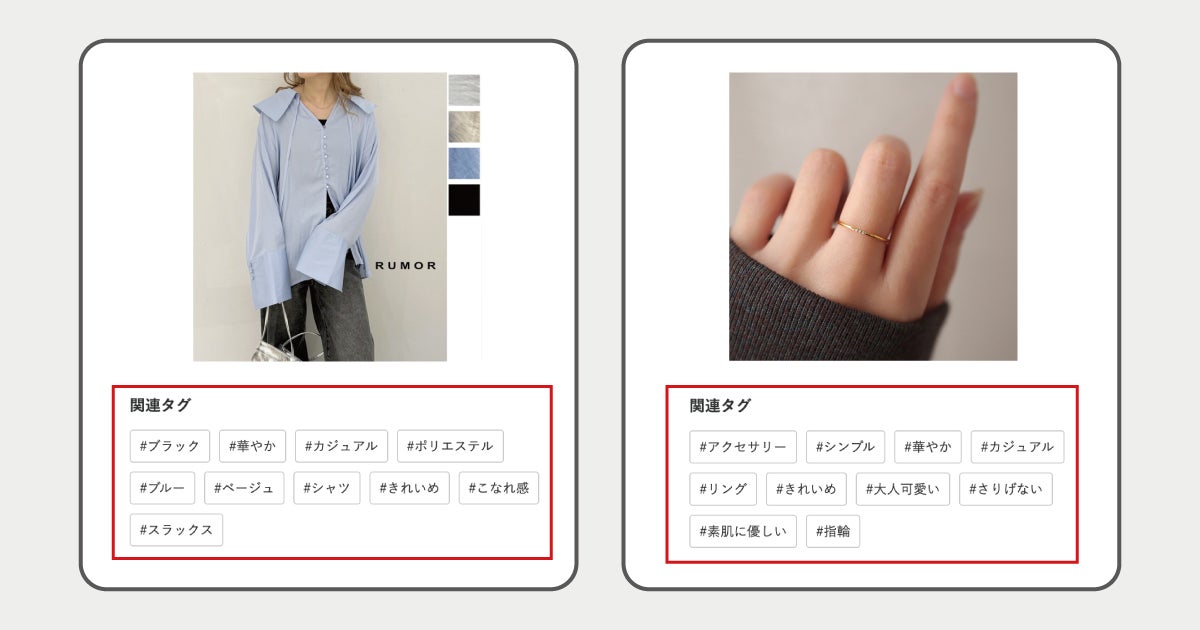 関連タグ活用