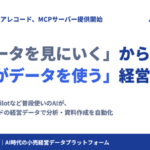 ストアレコード株式会社、AIツールから経営データへ直接アクセス可能な「MCPサーバー」提供を開始