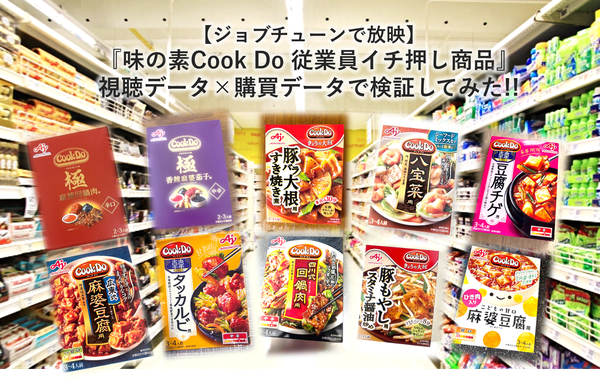 「ジョブチューン」で紹介されたCook Doは本当に売れた?視聴データと購買データで番組効果を徹底分析