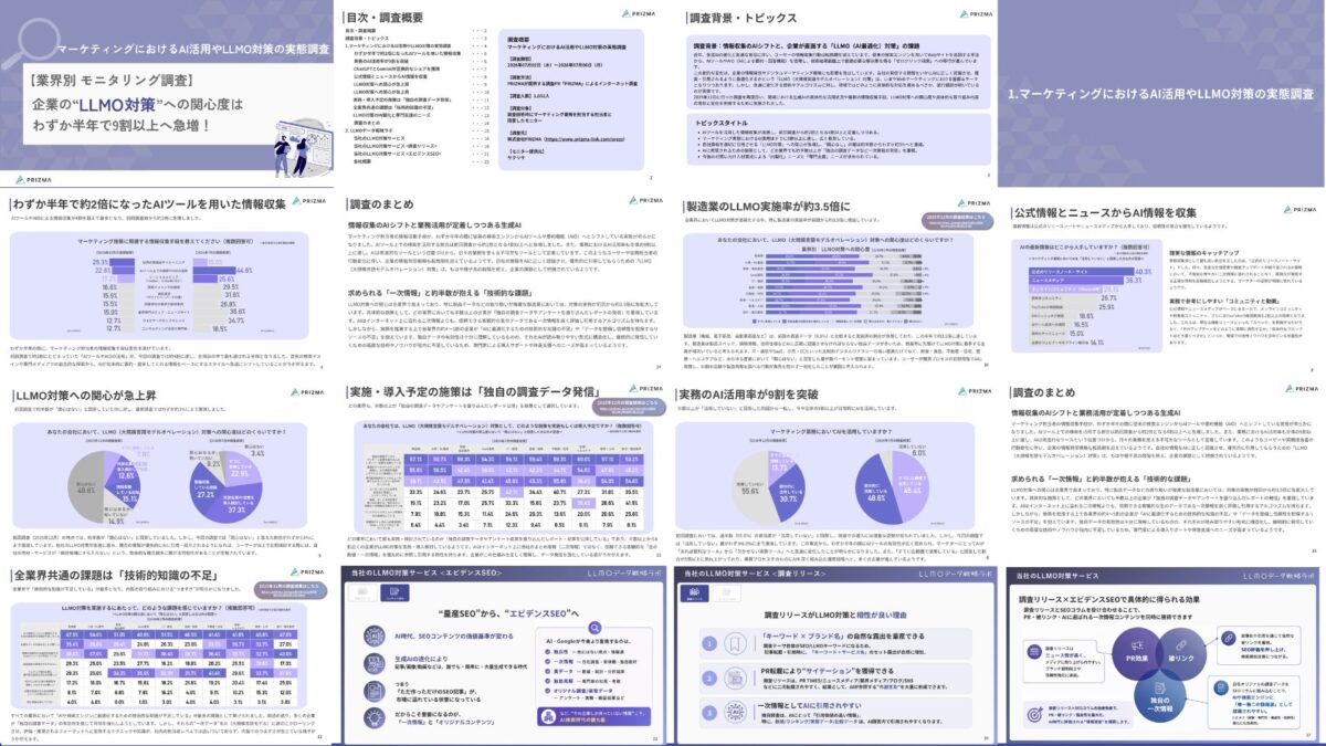 調査レポート
