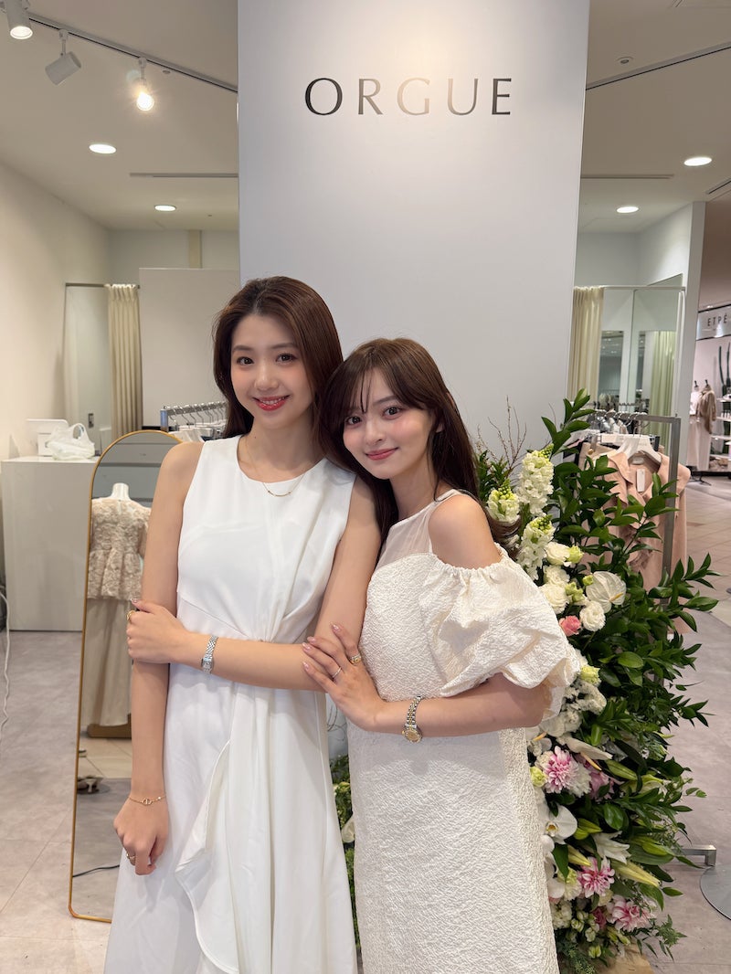 インフルエンサー 小台さん x ORGUEディレクター池田ありささん写真