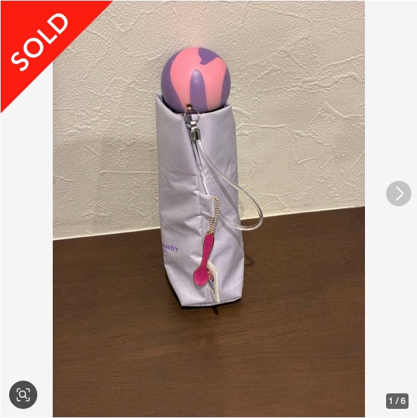 メルカリで取引された子ども向け日傘の商品例3