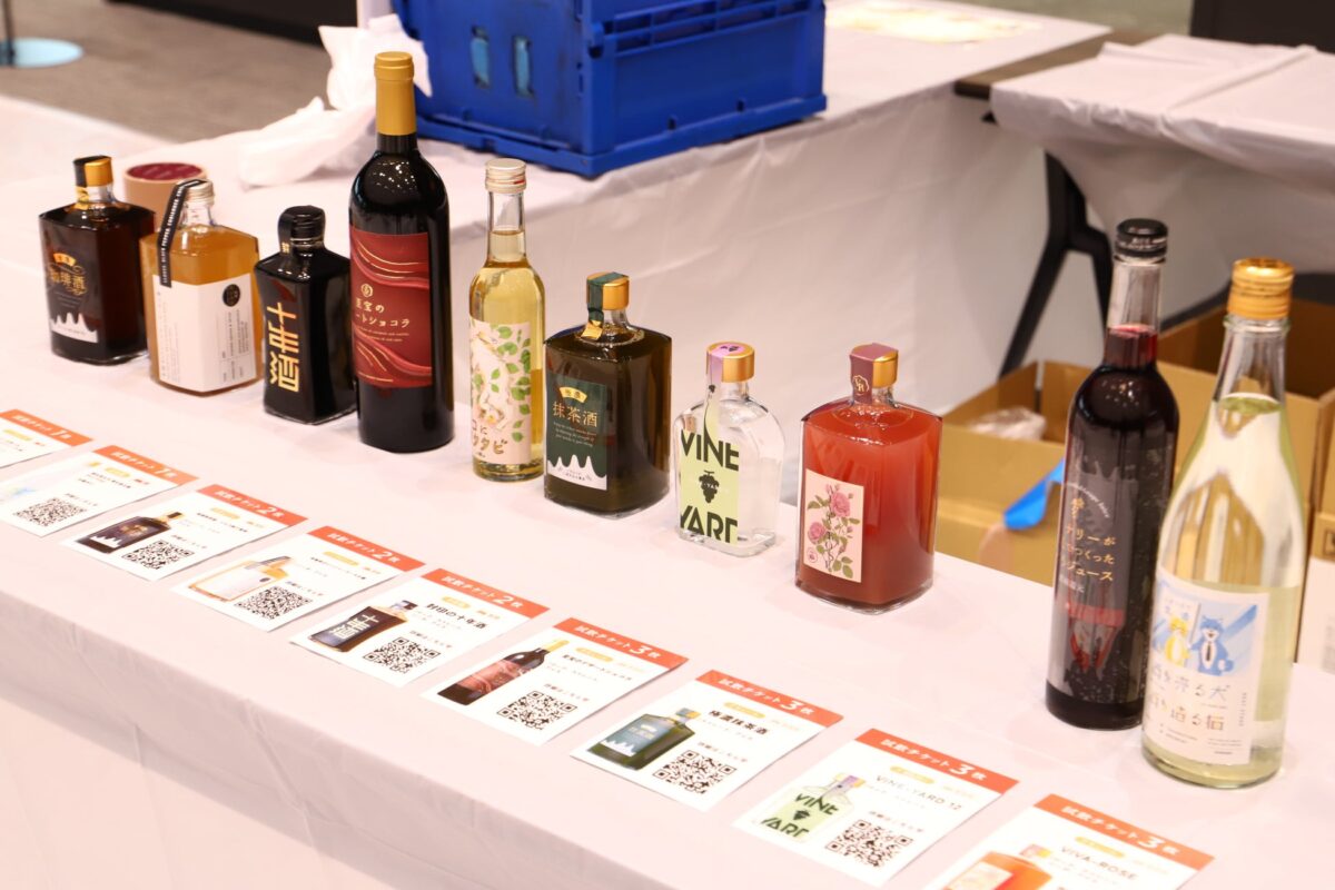 試飲ブースの様子