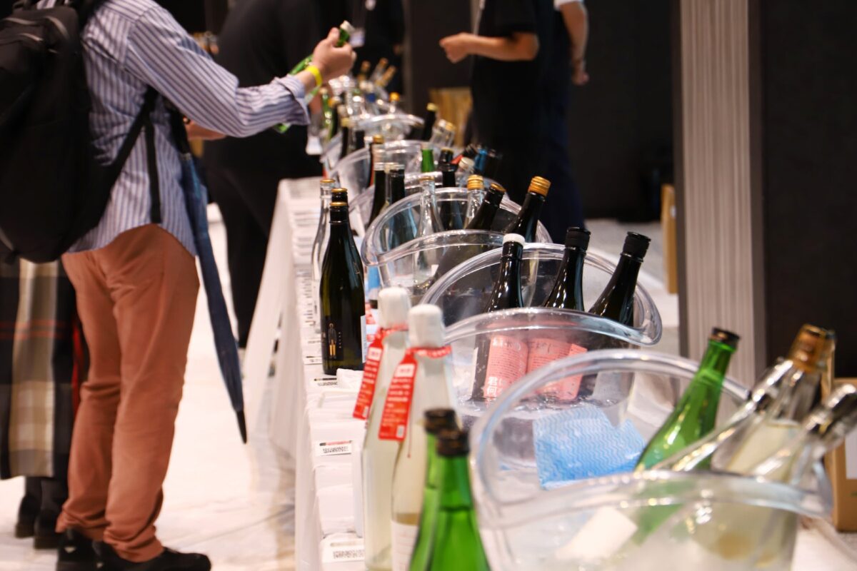 試飲ブースの様子