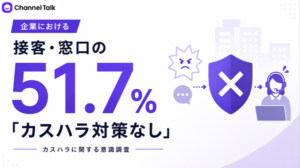 カスハラ対策「特になし」が51.7%、接客・窓口業務従事者497名の意識調査で明らかに―Channel Corporation