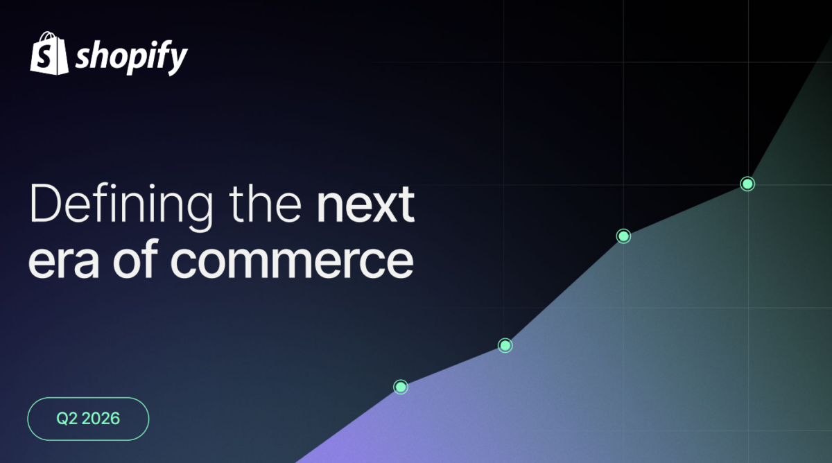 Shopify、2026年第2四半期決算:流通総額は32%増、AI経由の流入・注文が3倍に