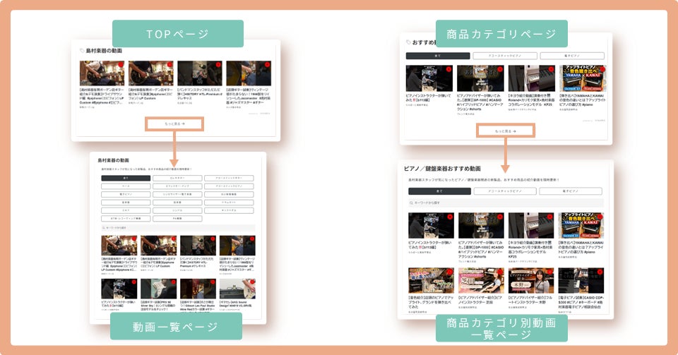 楽器カテゴリー別動画一覧